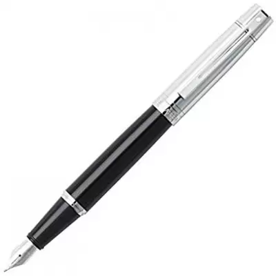 SHEAFFER 300 Serisi Dolma Kalem Parlak Siyah Krom 9314-0